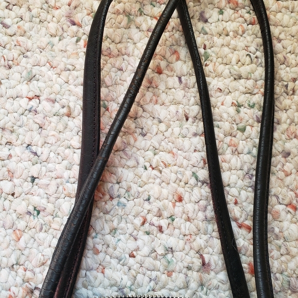 Black leather Monsac purse - Picture 3 of 8